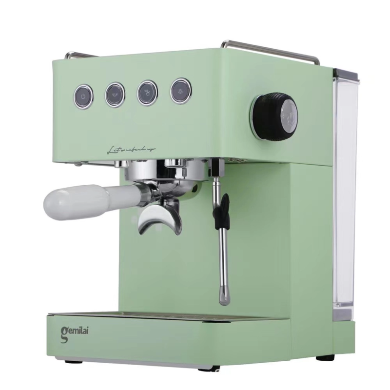Gemilai espresso machine in green