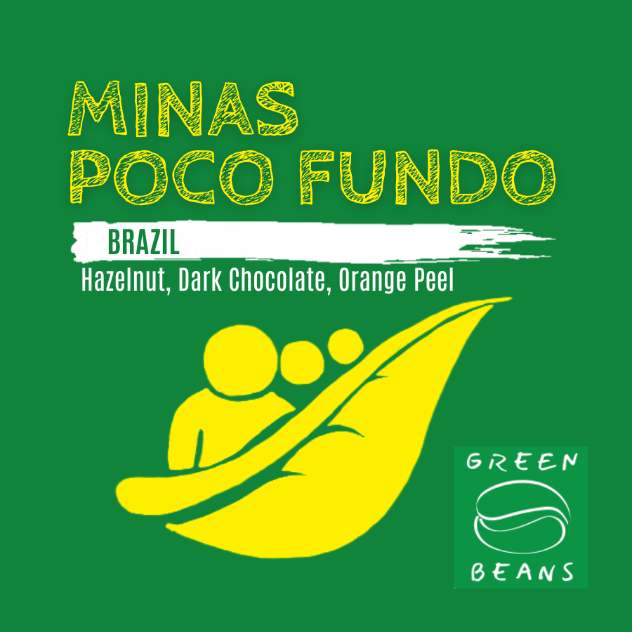 Brazil Minas Poco Fundo Green